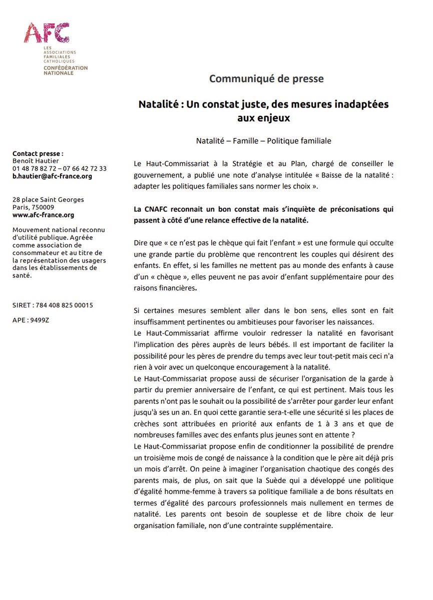 Les AFC tweet media