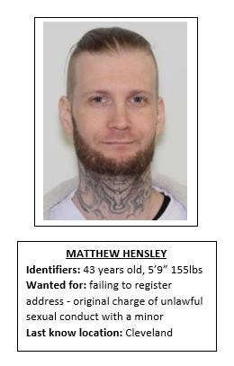 USMSCleveland's tweet photo. #Fugitive sex offenders #wanted by #USMS

Likely hiding in #Cleveland, Ohio

Do you have information?

Call Tips To:
1-866-4-WANTED

#reward https://t.co/tWq1rNdg1M