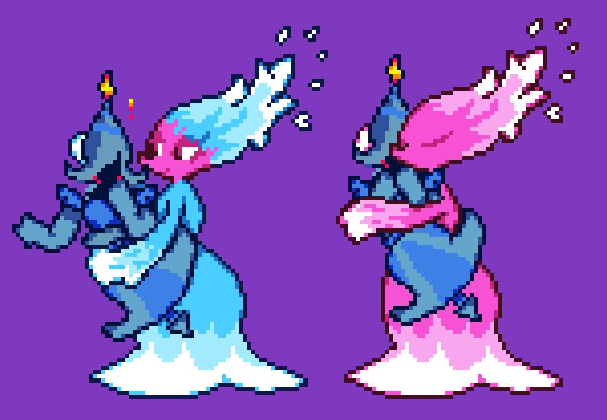 Now what if they kissed #Deltarune #MissMizzle