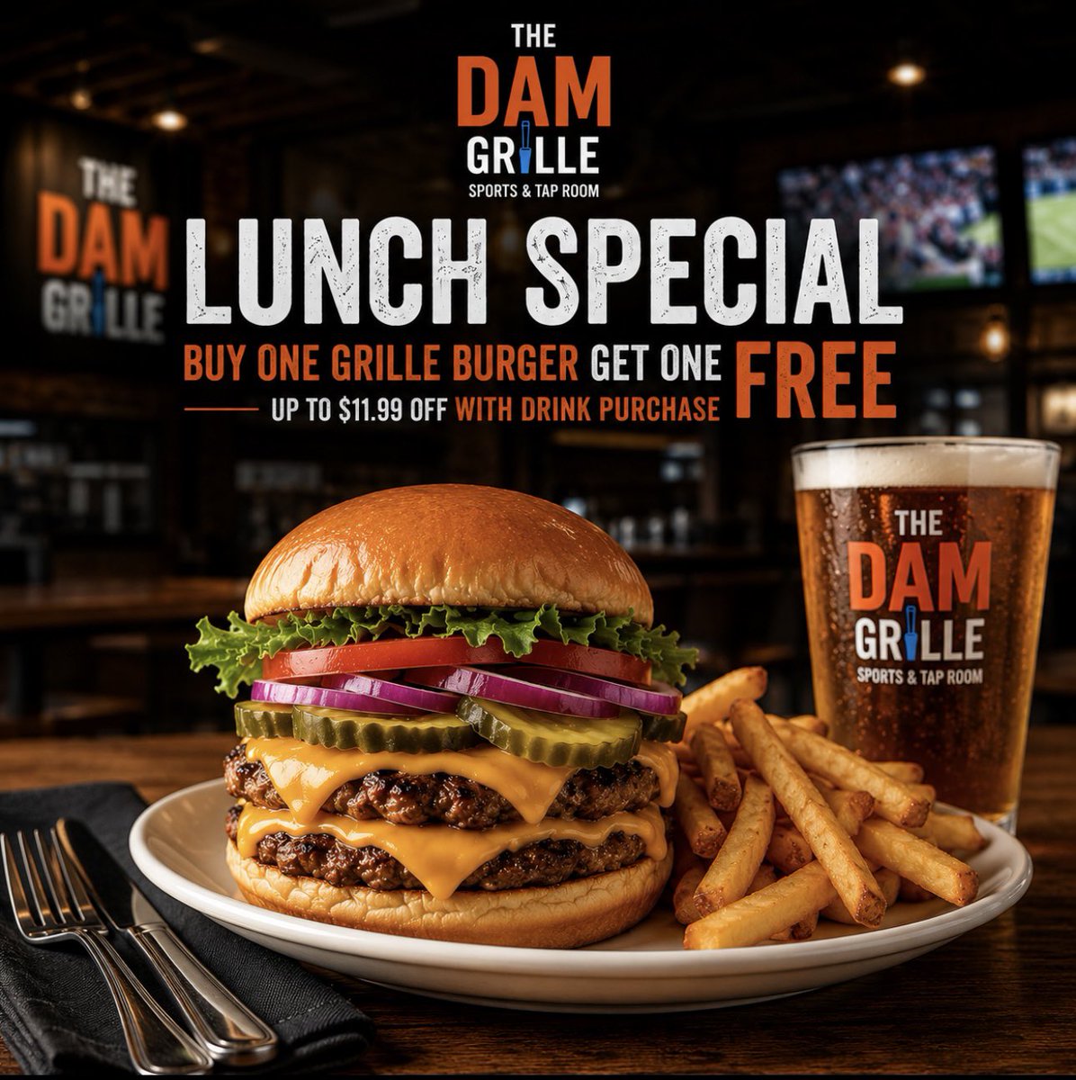 The Dam Grille tweet media