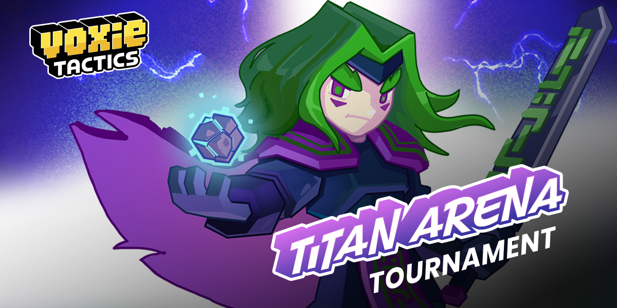THE TITANS RETURN.⚡

Sharpen your swords and ready your potions⚔️🧙

Titan Arena Tournament 2 is officially LIVE! 

We’re putting 20,000 $VOXEL and the path to glory on the line.

🔹 Equalized Battlefield: All 21 unique Titans are UNLOCKED for everyone. Pure skill, zero
