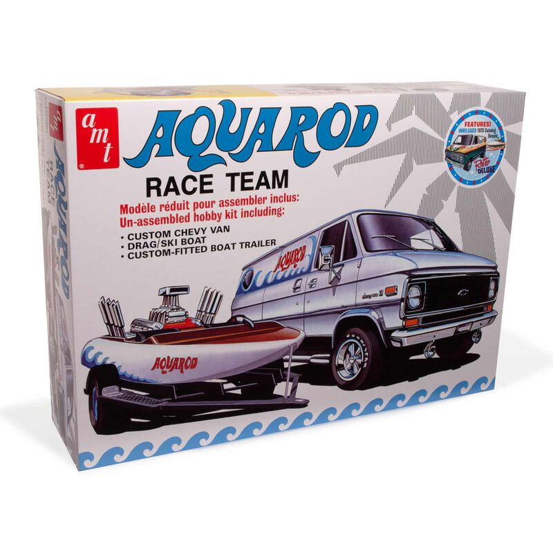 towerhobbies's tweet photo. 🏁 Retro style on land and water 🌊🔥
The AMT 1/25 Aqua Rod Race ’75 Chevy Van & Race Boat Trailer kit brings serious vintage vibes 🚐⚡
https://t.co/LBq5S02Ydj
#AMT #ModelKits #ChevyVan #ScaleModels #RetroStyle #HobbyLife https://t.co/nWwUFSp8ip