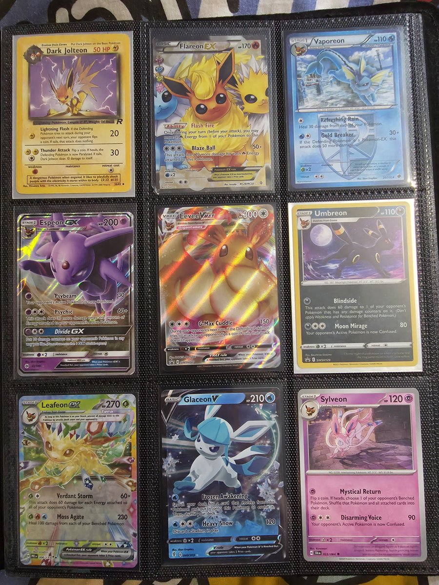 pokemon cards box Pokémon card display/standee / eeveelution pokemon / picture standee –  MarinkiArt main image 1