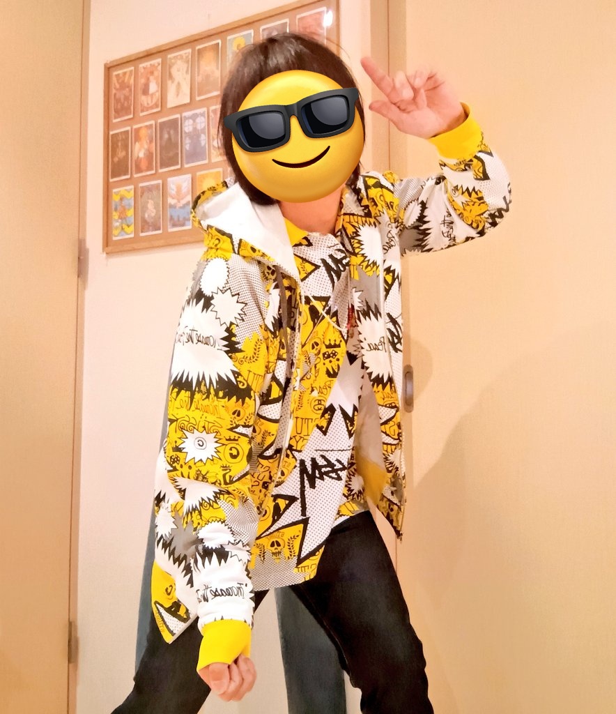 かったったかったった♪もう一着買ったった😺 STUSSY POP SHOUT
