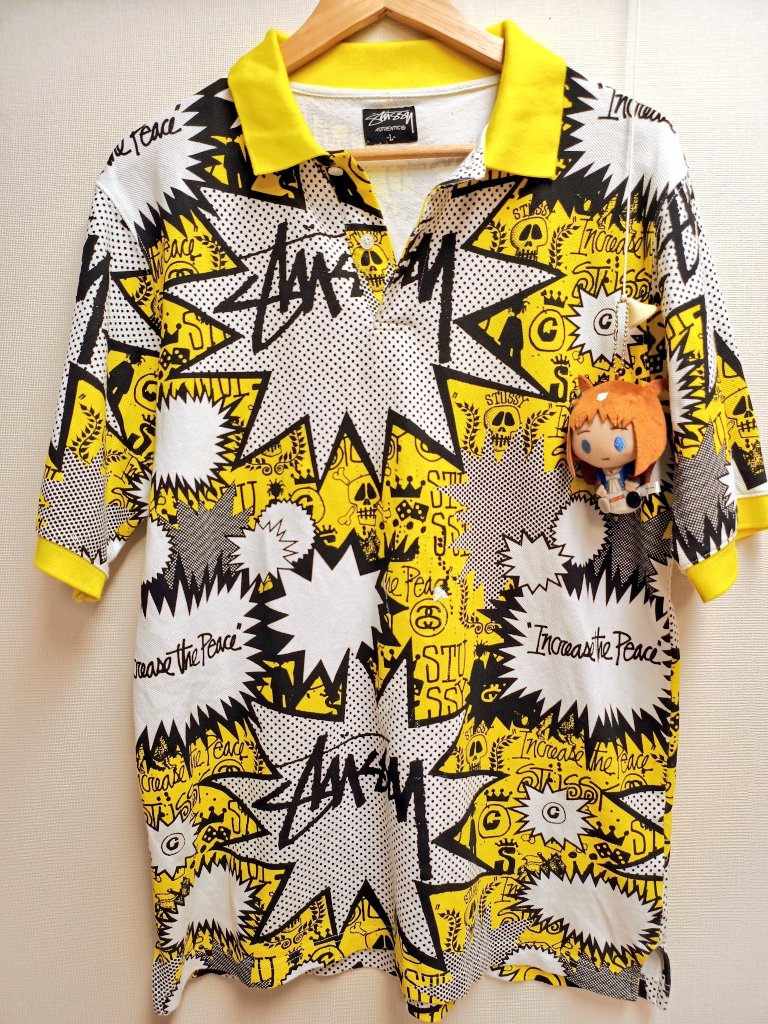 かったったかったった♪もう一着買ったった😺 STUSSY POP SHOUT