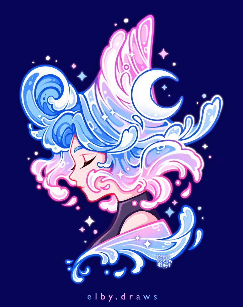 elby.draws ✨🌜 tweet media