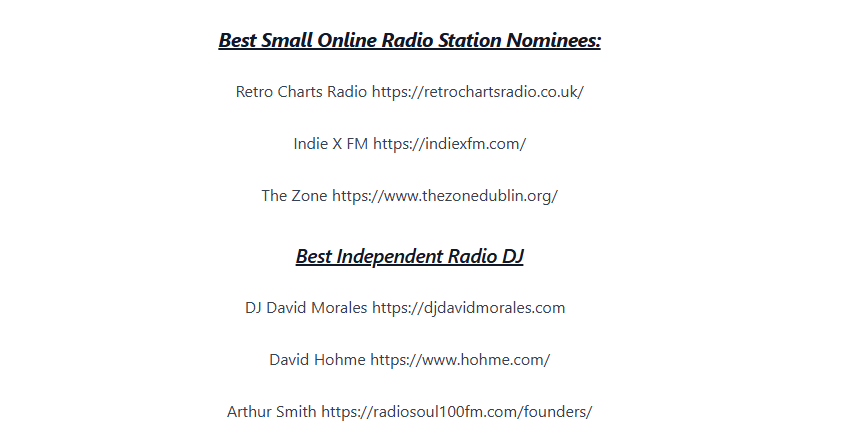 RetroCharts's tweet photo. We've just found out that we have been nominated!
Thank you for all your votes.
Industry professionals vote begins May 4th, 2026 and ends on May 29th, 2026 (now open).
Votes will be counted and winners will be announced on June 10th, 2026
https://t.co/lr0leVs4qw https://t.co/EFmZy63vdT