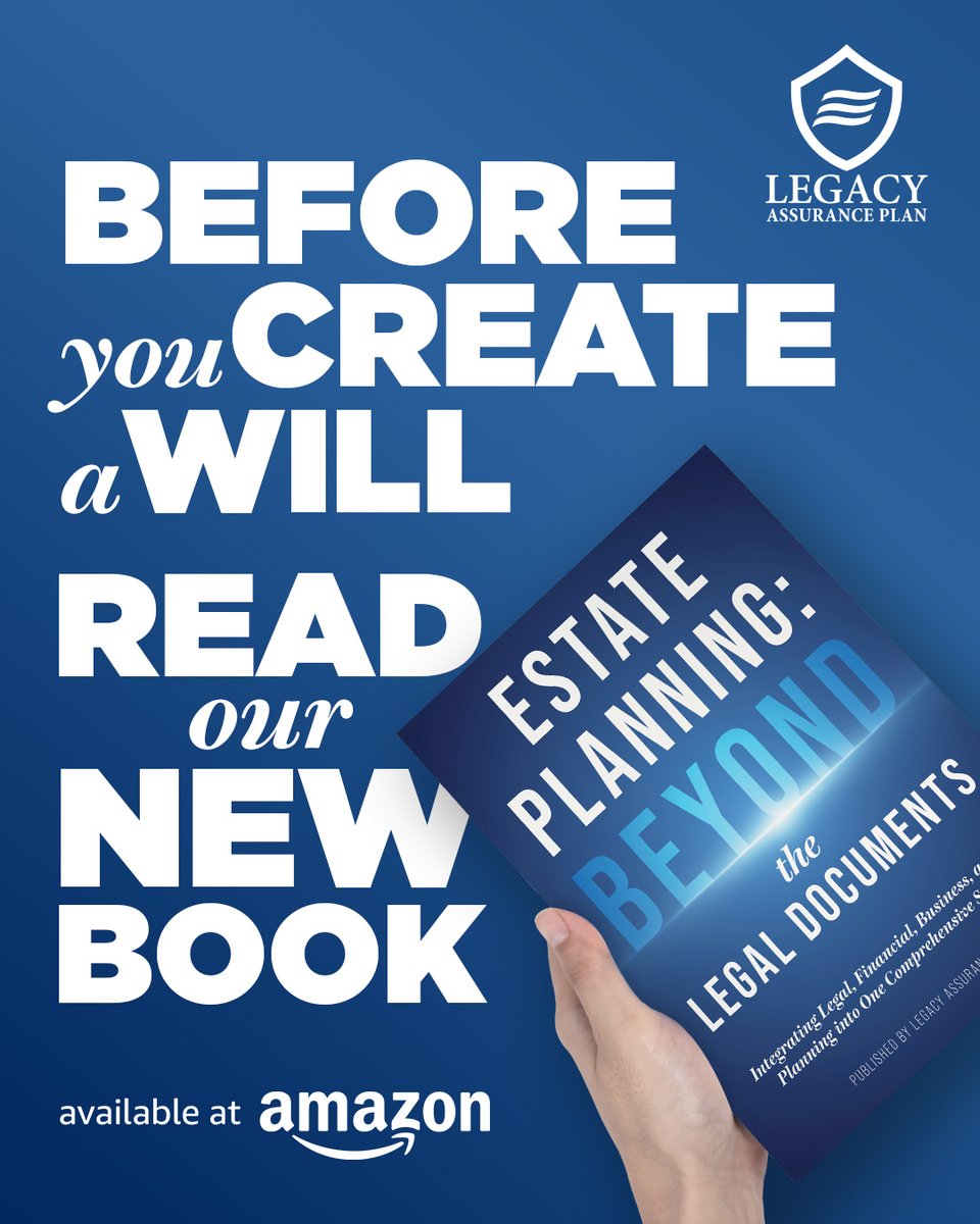 Estate Planning: Beyond the Legal Documents is out now on Amazon!
This book, written by experienced attorneys, answers crucial questions you may not even think to ask. 

Get your copy now on Amazon: 👇
🔗 amazon.com/dp/B0GX93LQCY
#EstatePlanningBeyondtheLegalDocuments