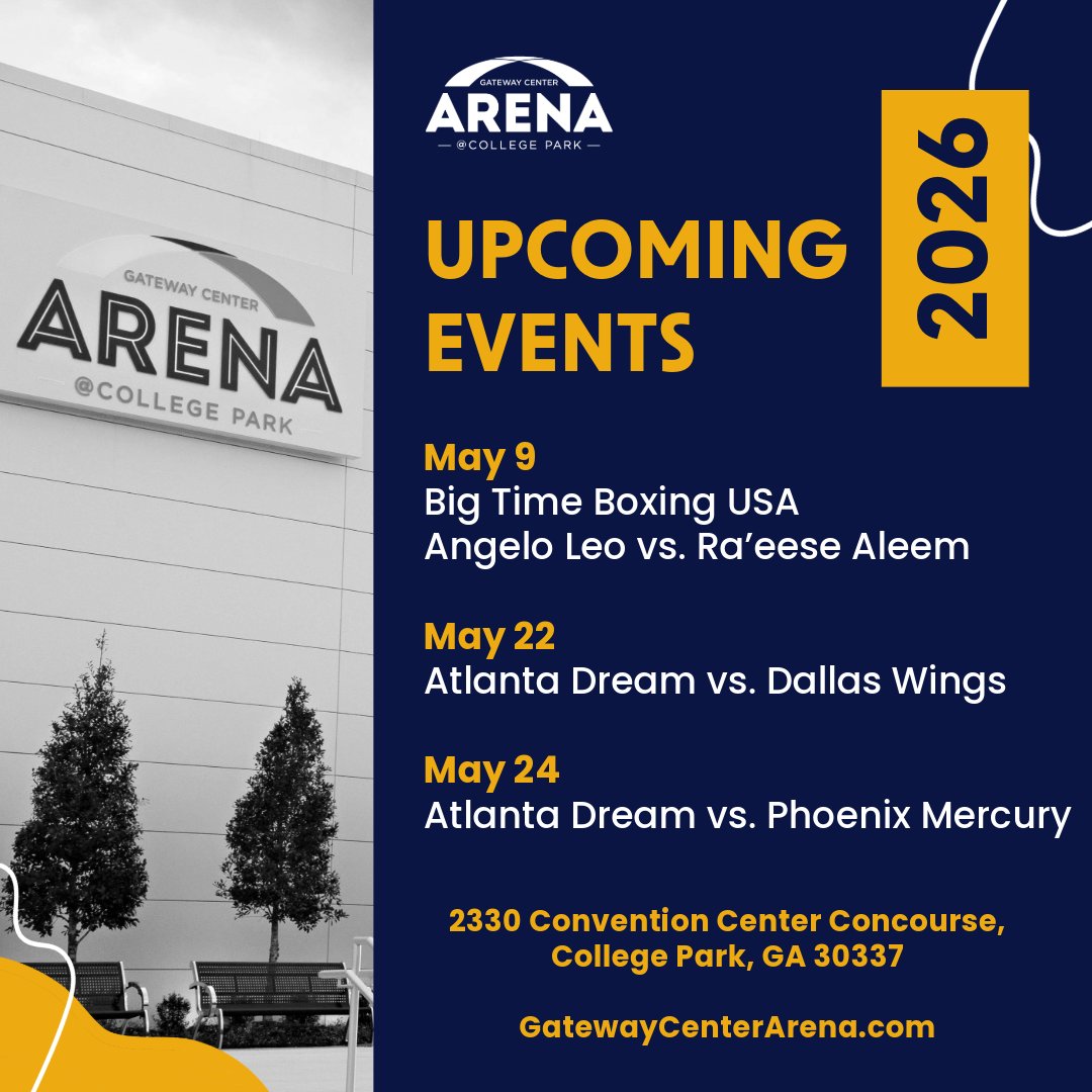 Gateway Center Arena @ College Park tweet media