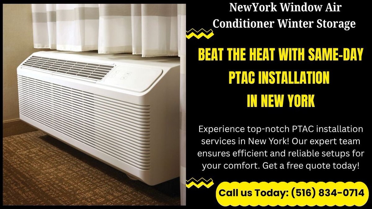 NewYork Window Air Conditioner Winter Storage tweet media