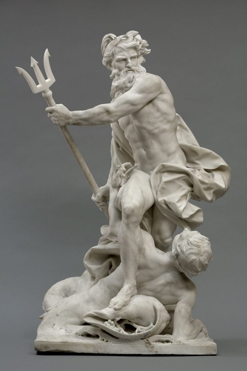 'Neptuno calma las olas'
Creación de 1737.
Técnica: Escultura en mármol.
Dimensiones: 84 × 51 × 45 cm.
Ubicación: Museo del Louvre, París, Francia.
Autor: Lambert-Sigisbert Adam (francés, 1700-1759)
#arts #sculpture