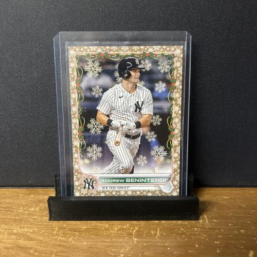 HeathElliott79 @Cd3Cards 2022 Topps Holiday Andrew Benintendi