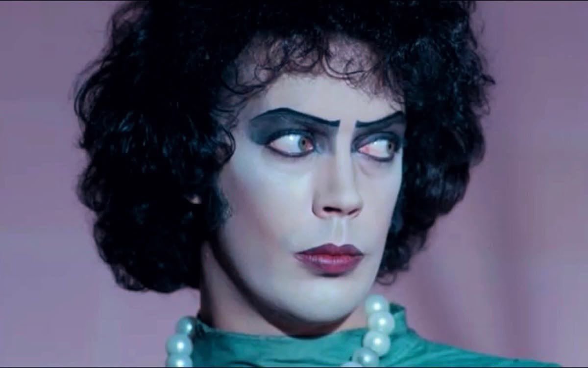 retrocvnty's tweet photo. Makeup looks in The Rocky Horror Picture Show (1975) https://t.co/OxGX9kgt2m