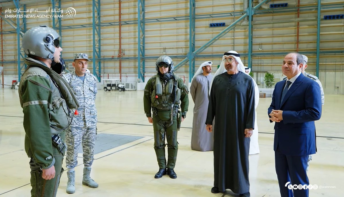 Osint613's tweet photo. Egypt has deployed a squadron of Rafale fighter jets to the UAE to assist in the country's defense. https://t.co/g09TyUfG3c