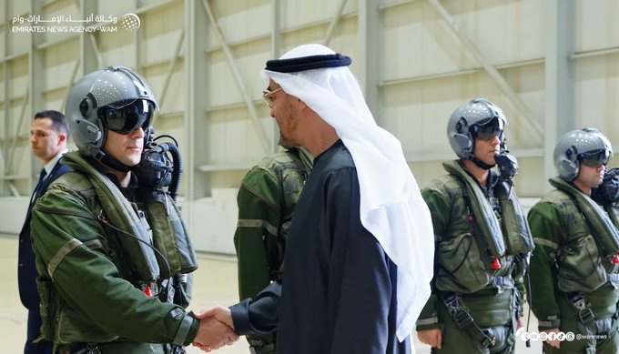 Osint613's tweet photo. Egypt has deployed a squadron of Rafale fighter jets to the UAE to assist in the country's defense. https://t.co/g09TyUfG3c