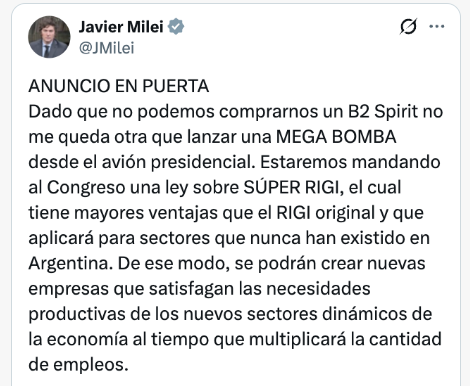 pirocratica's tweet photo. Ojala chequee bien las inversiones antes de promocionarlas... Pobre, ya vimos como aprovecharon su inocencia con la cripto $LIBRA
#CriptoGate https://t.co/lphXLqEQsI