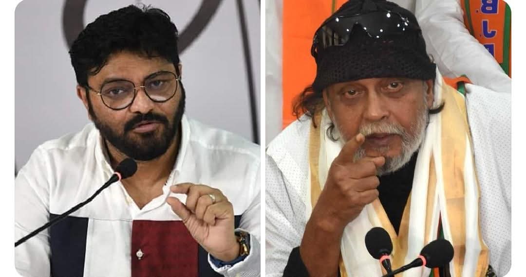 मिलिए Mithun Chakraborty और Babul Supriyo से।

दोनों पश्चिम बंगाल से हैं।
मिथुन एक मशहूर अभिनेता रहे हैं, जबकि बाबुल सुप्रियो एक गायक हैं।
लेकिन दोनों में एक बहुत बड़ा फर्क है।

बाबुल सुप्रियो कभी BJP के नेता थे। BJP ने उन्हें दो बार सांसद बनाया और केंद्रीय मंत्री भी बनाया।