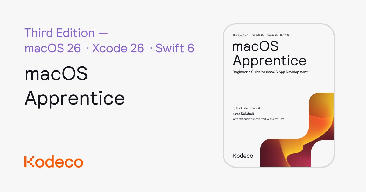 Kodeco tweet media