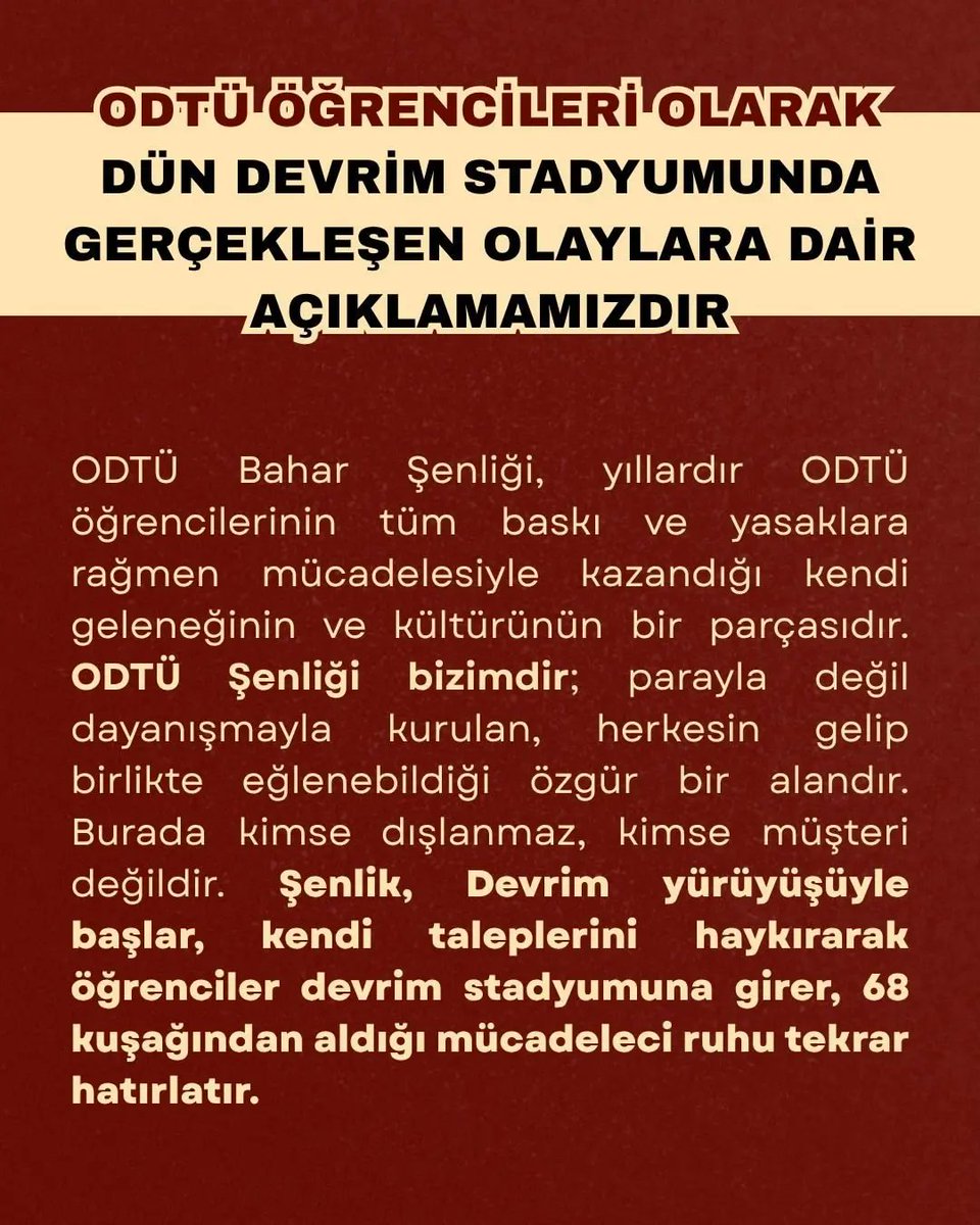 Öğrenci Faaliyeti tweet media