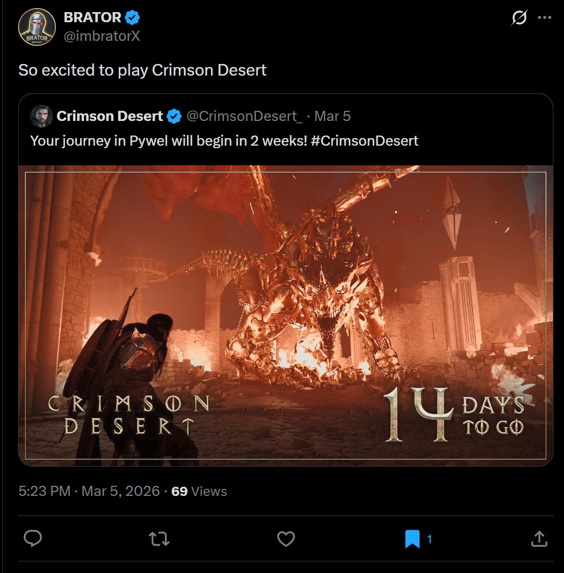 BRATOR tweet media