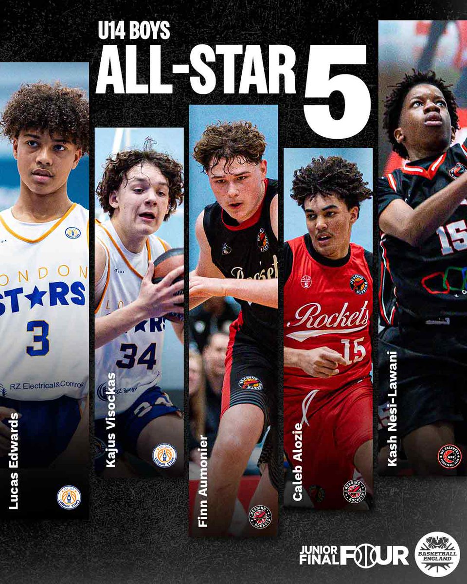 NBLengland's tweet photo. Your U14 Jnr NBL Final Four All-Star 5! 👏 https://t.co/dM7q2HuGDH