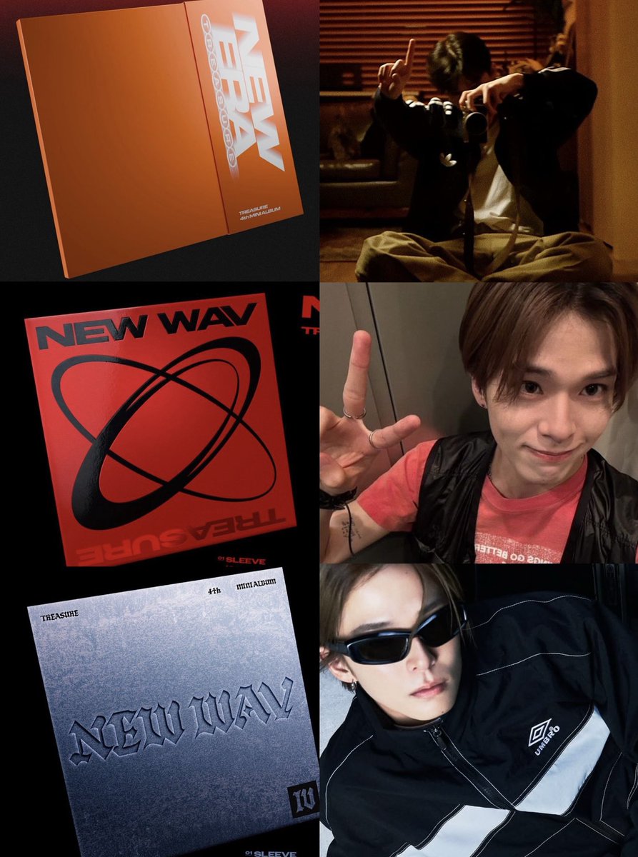 #ASAHI as #TREASURE_NEW_WAV albums