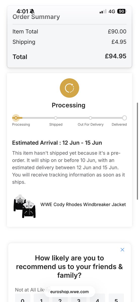 pinkspiitz's tweet photo. Bagged the new windbreaker!
Has to be one of my favourites!

@CodyRhodes https://t.co/wl7uTmwEls