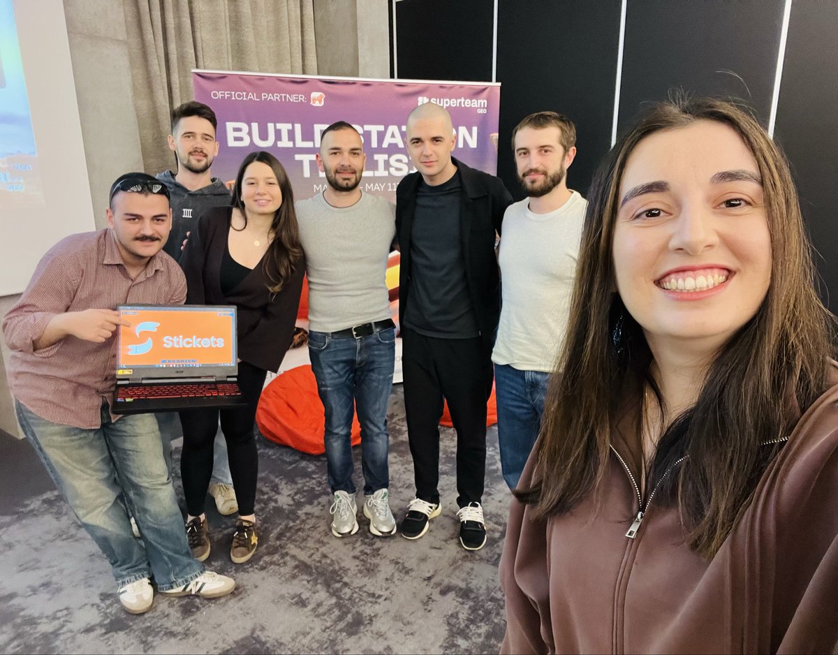 tamarincrypto's tweet photo. Back in full degen selfie mode at @SuperteamGEO Build Station 😄

Had a chance to share the origin story behind Solana build stations and Superteams.

The real insight? Blockchains are P2P networks. But so is BUILDING process itself.

Solana community figured that out from day 1 and went all in on IRL feedback loops. We see the compounding results every day.

Never stop building. Keep building with your people🫡