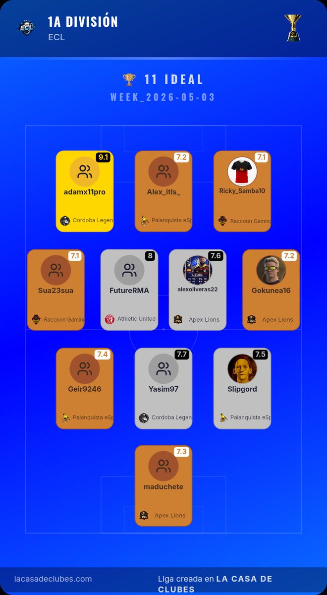 La Casa de Clubes tweet media