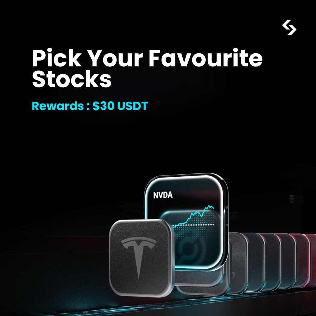 💎 Pick Your Favourite Stock 💎

Tell us your top stock pick and why you like it 🚀

🎁 30 USDT Prize Pool 

How to join:
✅ Follow <a href="/BitgetSL/">BitgetSriLanka</a>
✅ Like &amp; RT 
✅ Comment your favourite stock &amp; why you like it + Bitget UID + tag 3 friends 

⏰ Deadline: 13th May, 11 PM (SLST)