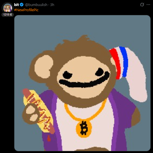 nayver's tweet photo. The Bitcoin Puppets pfps are making a comeback.🔥

If you own a Puppet, change your X pfp and wear it with pride! 🌈

This is the undisputed face of Bitcoin assets. 🌚

Oh... wp btw 🌍☮️ https://t.co/5fARhKVKJ0