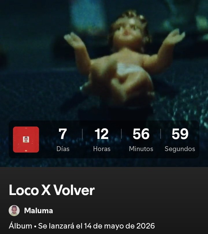 MalumaAccess's tweet photo. ¡1 SEMANA PARA "Loco X Volver"! 💿🏠🐓 https://t.co/hbfNHYlDQZ