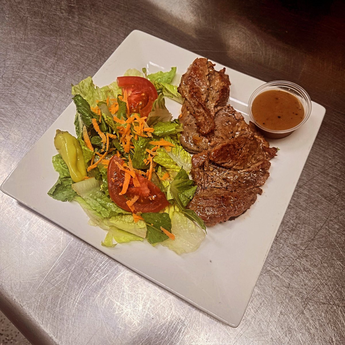 LeanderBeer's tweet photo. Thursday Nights 12oz steak with salad or fries and $2 select draft! https://t.co/sBfcpiTbFh