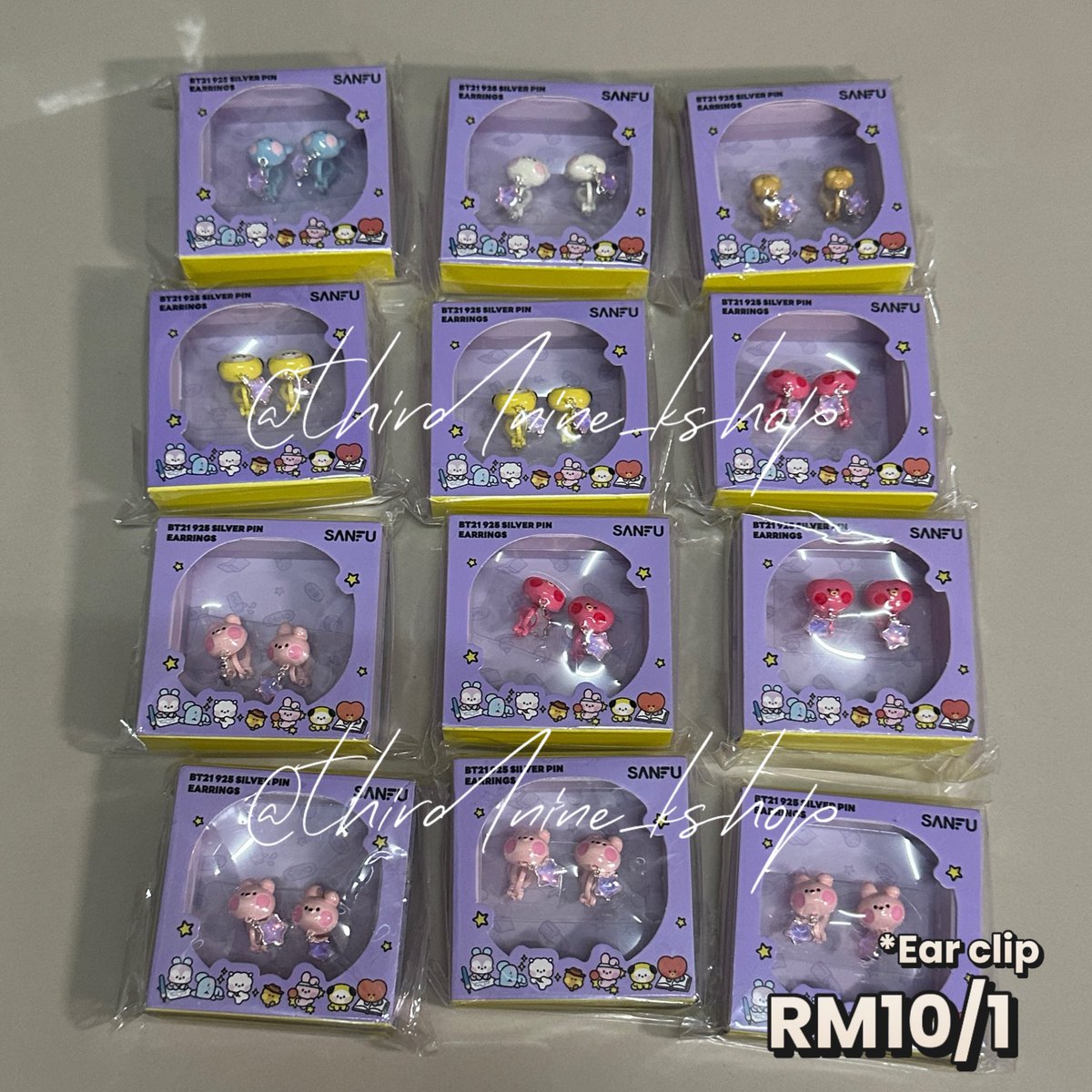 ❕NEW RESTOCK PART 1❕

wts bt21 ready stock❤️‍🔥

All new &amp; official✨

💰Price in Pic

dm if u interest💐

help rt thanks💜
#pasarbts #myarmyjual #pasarkpop #pasarbtsmy