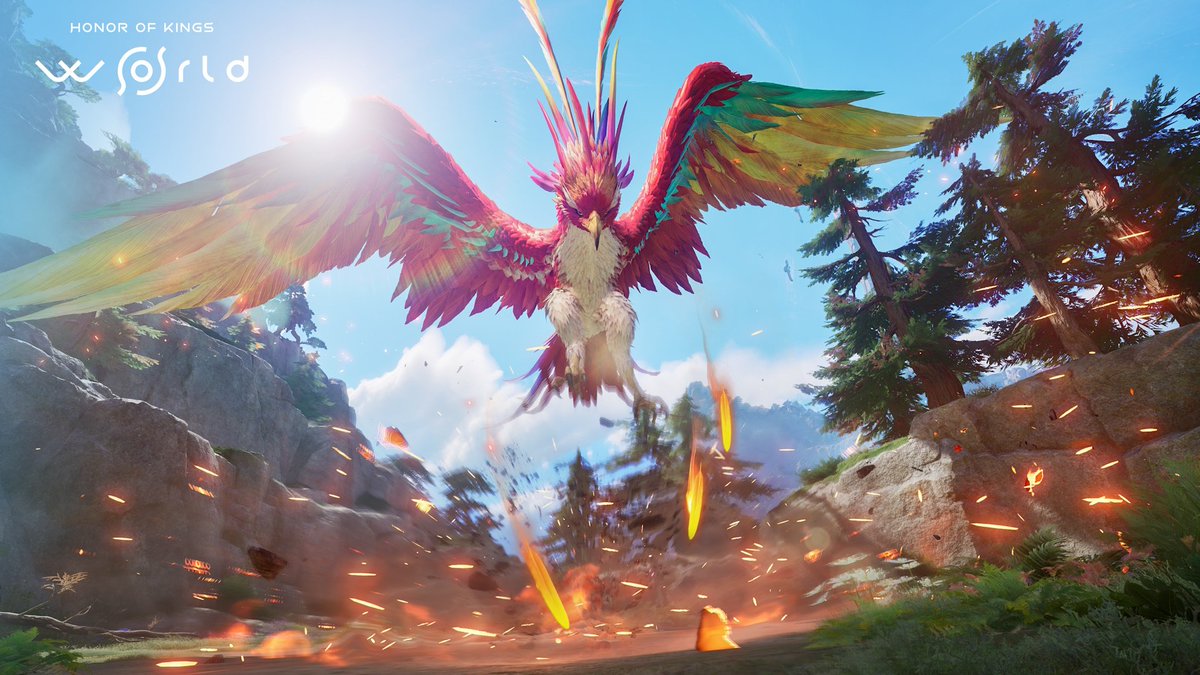 Ninjago9101's tweet photo. Honor of Kings: World – PC Alpha Test begins on May 21

Regions: NA, Europe &amp; Southeast Asia
Language: English only

Features:
• Open-world exploration (Primaera)
• Dual hero combat system
• PvE + PvP gameplay
• Skill-based combat (parry, dodge etc.)
• Co-op boss fights https://t.co/C9Ru3o5s4p