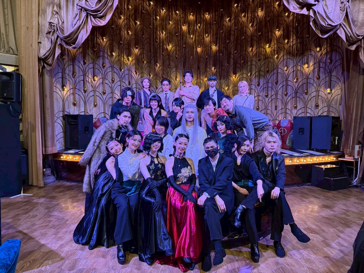 遅くなりましたが #落鳥賛歌 終演いたしました！
昨年幕を下ろしてから、ありがたいことに再演が決まり、昨年からの素敵な方々に加え、🆕メンバーも増えパワーアップして帰ってきました。
思い入れのある作品を再演出来て本当に嬉しく思います。
本当にありがとうございました！