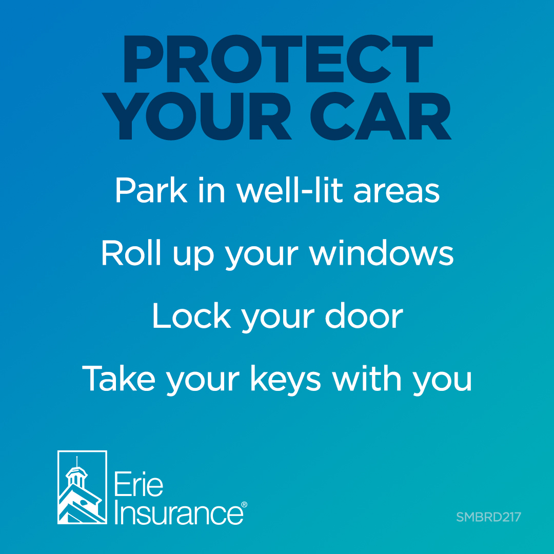 StoverIns's tweet photo. Car theft can happen anywhere, but adopting these small habits can help.

For all the other summer driving "what ifs," head here: https://t.co/GzZEvxWglT https://t.co/DQEXF987O2