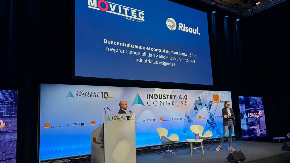 AdvanFactories's tweet photo. ⚙️ Arquitecturas de planta descentralizadas #AF2026

Alejandro Gálvez y Susana Bartrina nos explican cómo mejorar la disponibilidad y la eficiencia en entornos industriales exigentes

📍 Auditorium @OrangeEmpresas https://t.co/bhyXVAYvDR