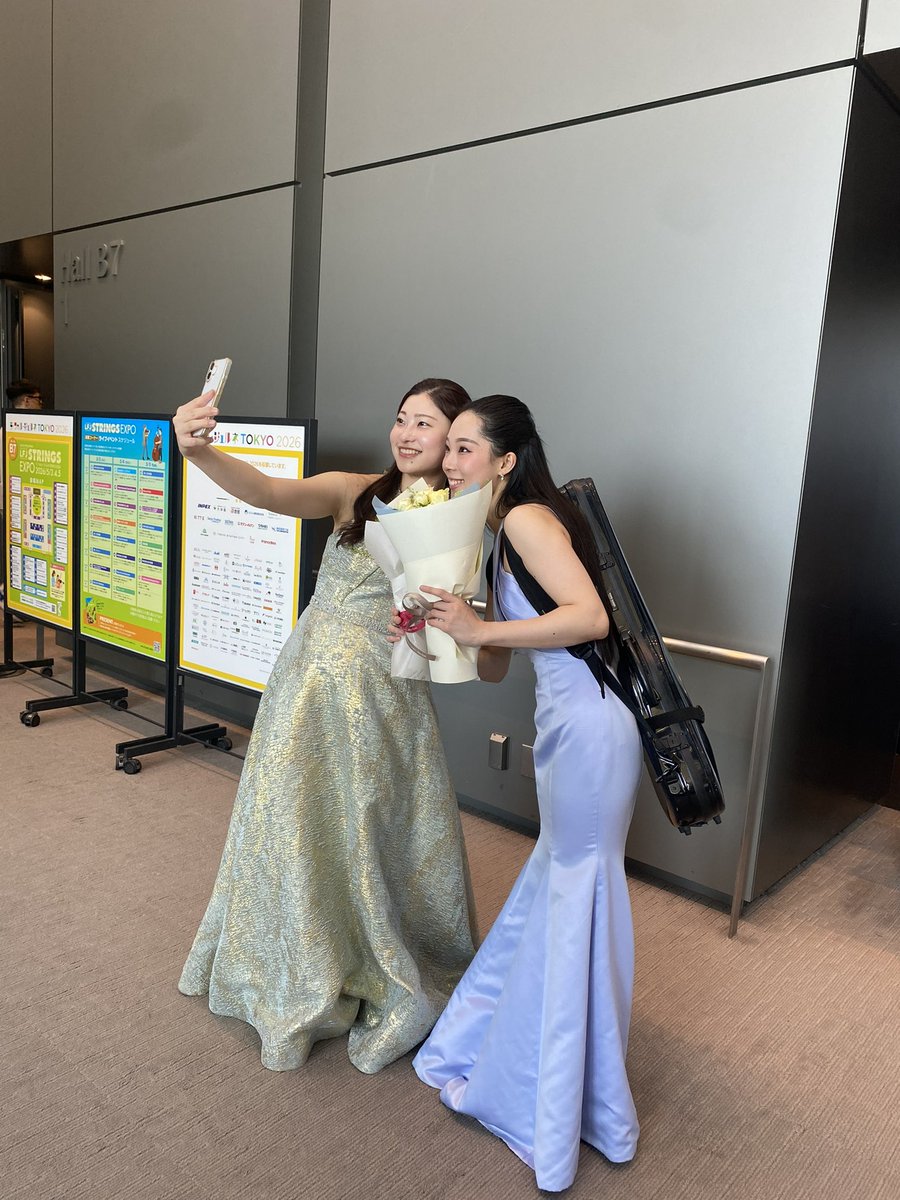 MaikoOhno_VN's tweet photo. ラ・フォル・ジュルネTOKYO2026 ストリングスEXPO でのコンサート無事終演いたしました☀️立ち見のお客様まで！本当にたくさんのお客様にお越しいただき大変幸せな時間でした✨お越しくださった皆さま、VIRTUOSO VIOLINSさま、大変ありがとうございました❣️
#lfj #ラフォルジュルネ #大野真依子 https://t.co/SfcRpx2k3x