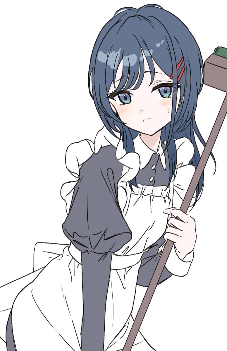 #白砂美術館
メイド服やーね