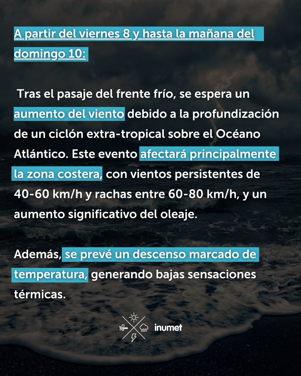 Instituto Uruguayo de Meteorología tweet media