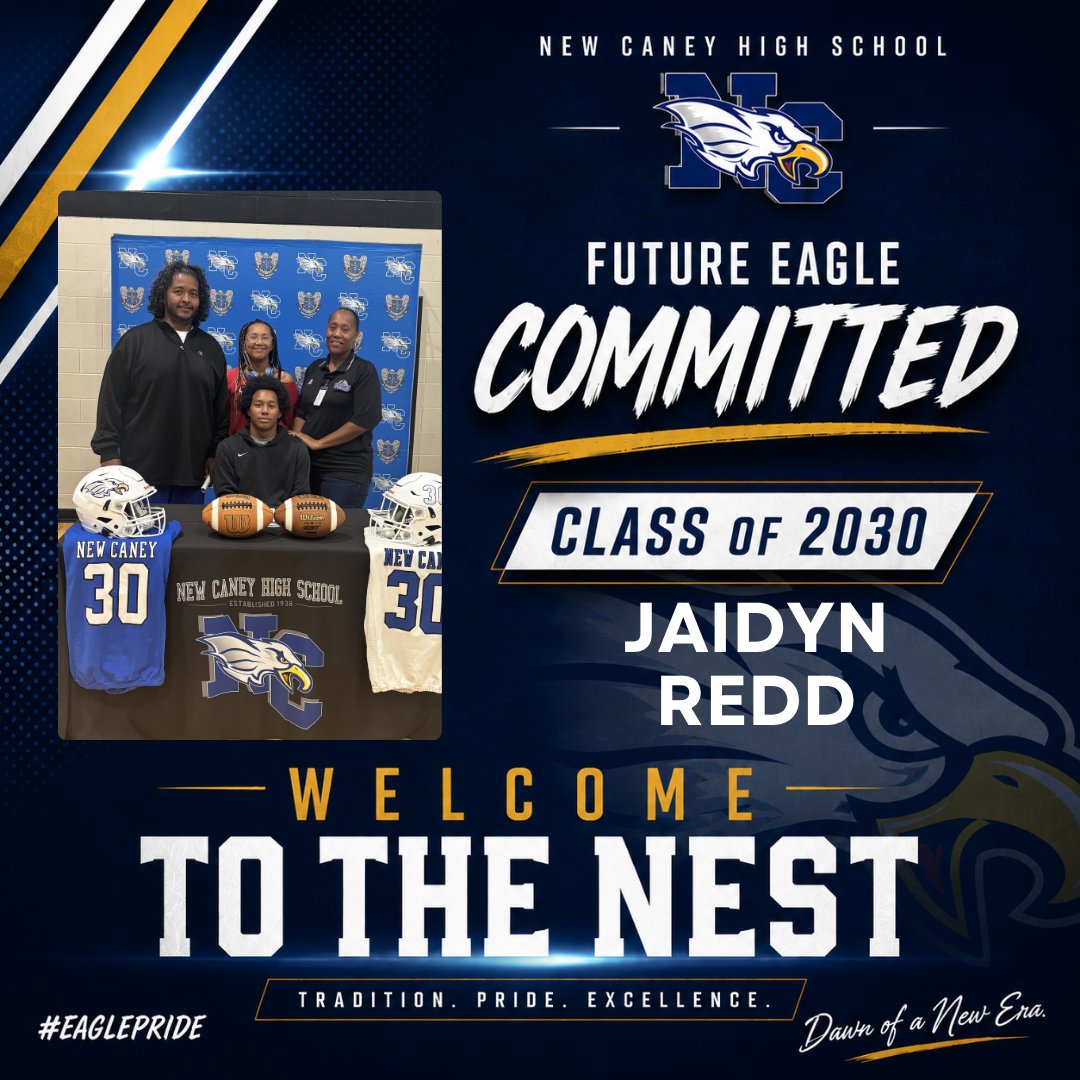 NCEagleFootball's tweet photo. Welcome to the family! 🦅 https://t.co/30IurPzfMX