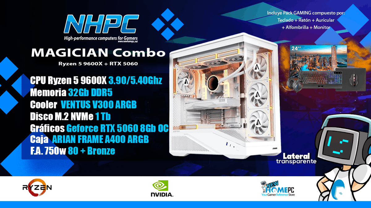 New Home PC | PCs Gaming Rubí tweet media