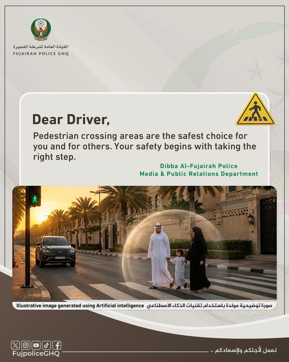 شرطة الفجيرة tweet media