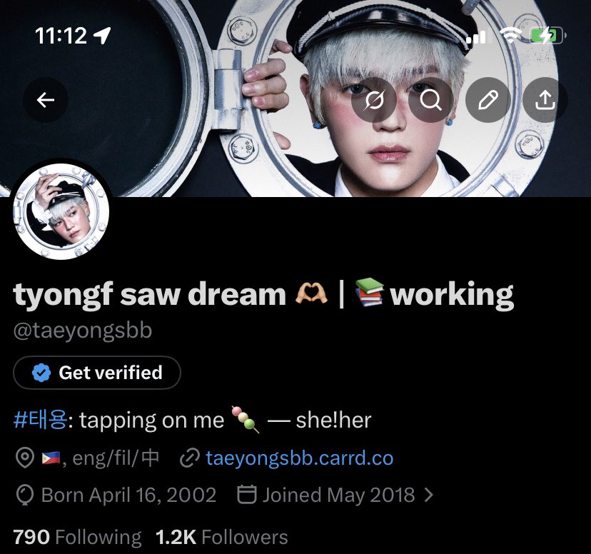 tyongf saw dream 🫶🏼 | 📚working tweet media
