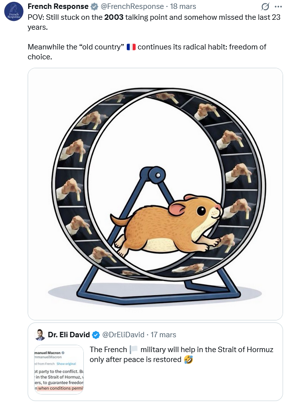 FrenchResponse's tweet photo. 🥱 https://t.co/BeAzhJZcSs