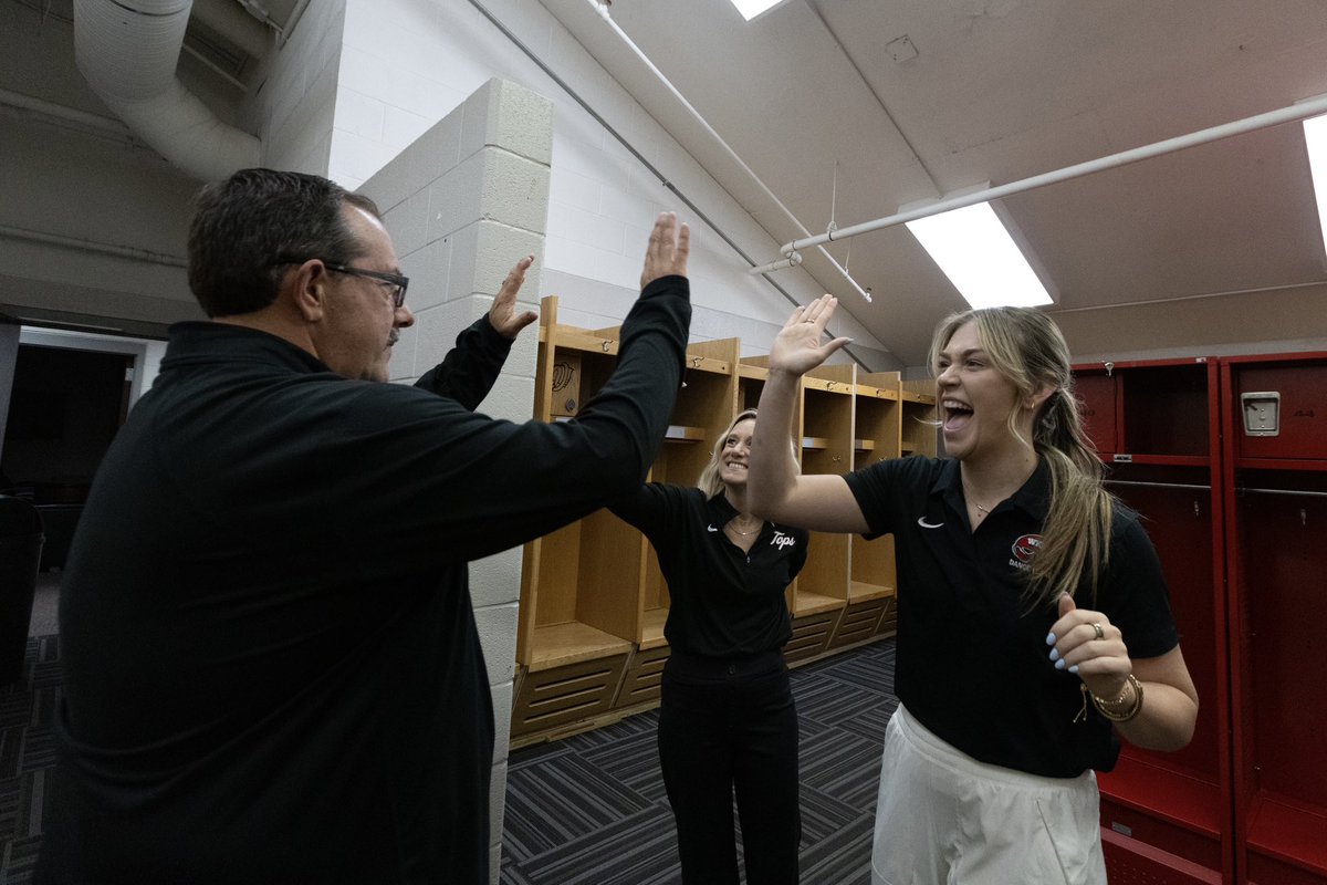 wku's tweet photo. A new chapter for @CheerWKU and @WKUTopperettes ❤️

For the first time, WKU Cheer & Dance have a place to call their own inside E.A. Diddle Arena. From a shared locker room to dedicated coaches’ offices, this new space marks a dedicated home for both teams.

#WKU #WKUCheer #WKUDance