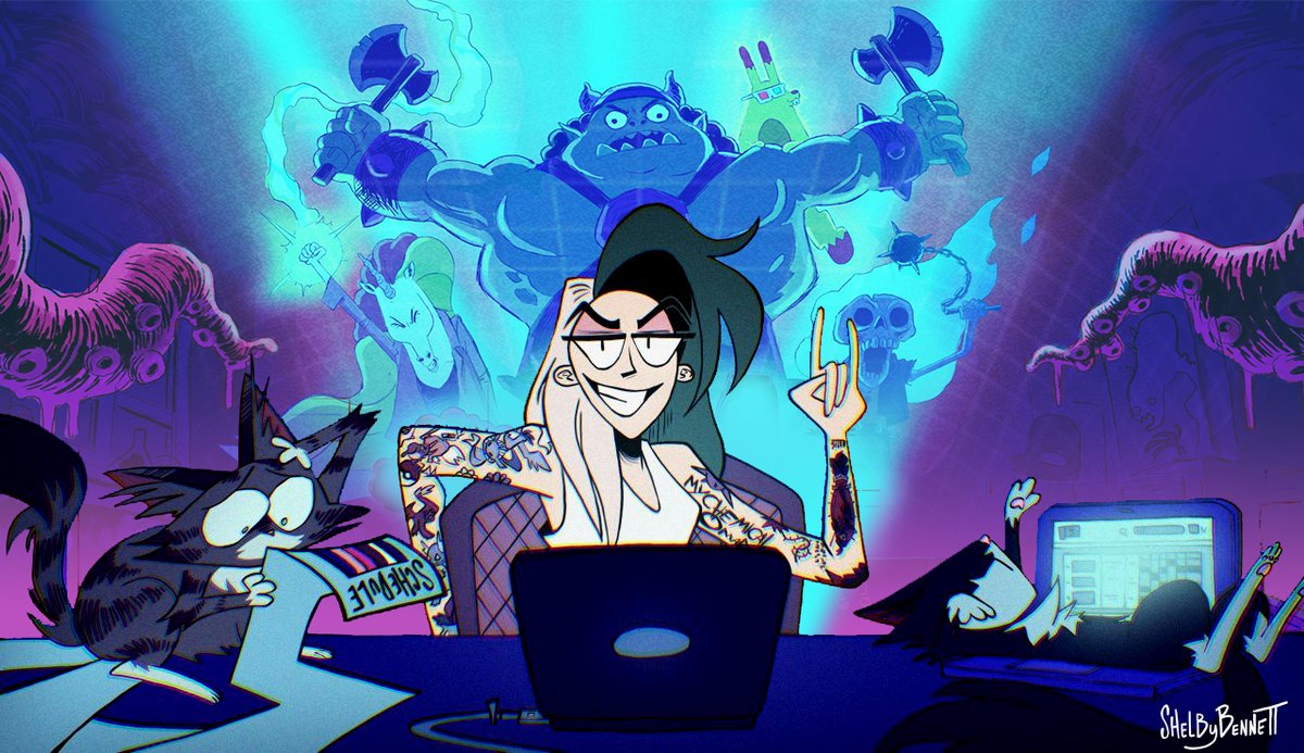 StudioNX's tweet photo. TEAM SPOTLIGHT
@TheCelticTampon our producer on Virtual Realiteens

13 yrs exp across LA, England, Sweden &amp; Tokyo. Worked on Glitch pilots, Netflix, CrunchyRoll, Bento Box &amp; more

A champion of indie, creator‑led animation so a perfect fit for our campaign
https://t.co/S54RniyjQD https://t.co/oWF1FhIMNn