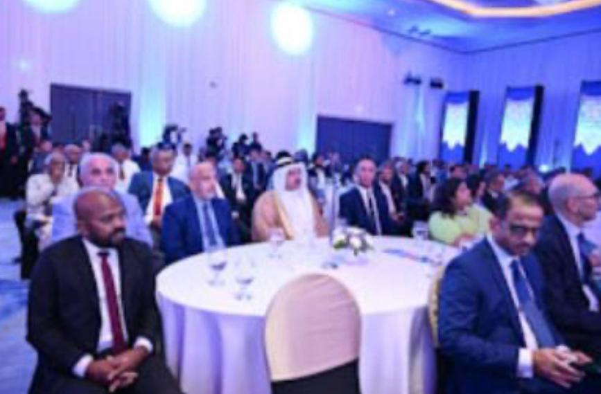 OmanEmbassyCMB's tweet photo. H.E Head of the mission participated in the opening ceremony of the Maldives-Sri Lanka Forum at Hilton Hotel Colombo in presence H.E President of Maldives Dr Mohamed Muizzu and Sri Lanka PM H.E Dr. Harini Amarasuriya.The forum has attracted a number of businessmen from both sides https://t.co/6T2Nn5vCk9