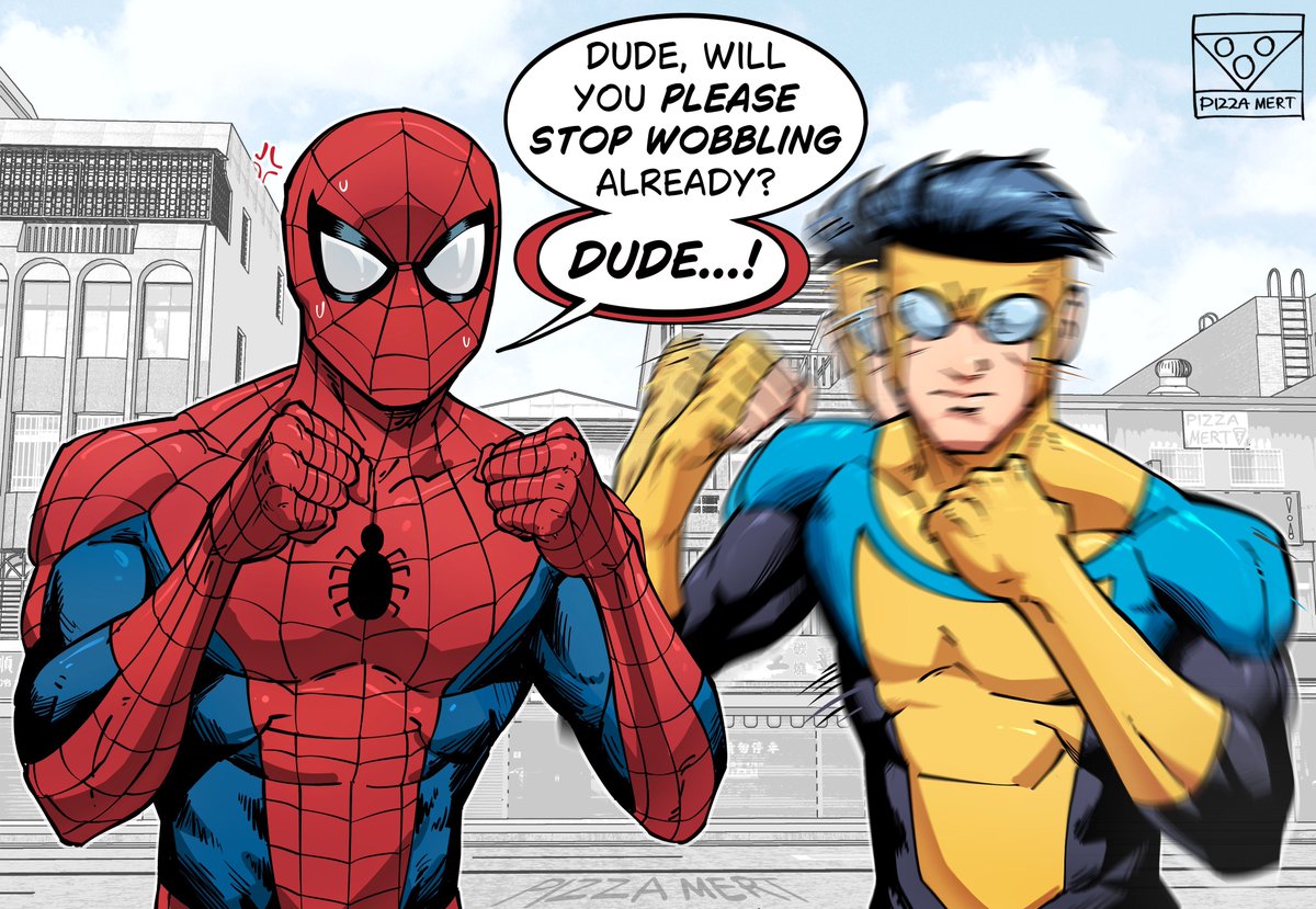Spider-Man X Invincible 
Credit : <a href="/pizza990/">pizza mert 🍕</a> 
#invincible